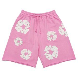 Denim Tears The Cotton Wreath Shorts Pink